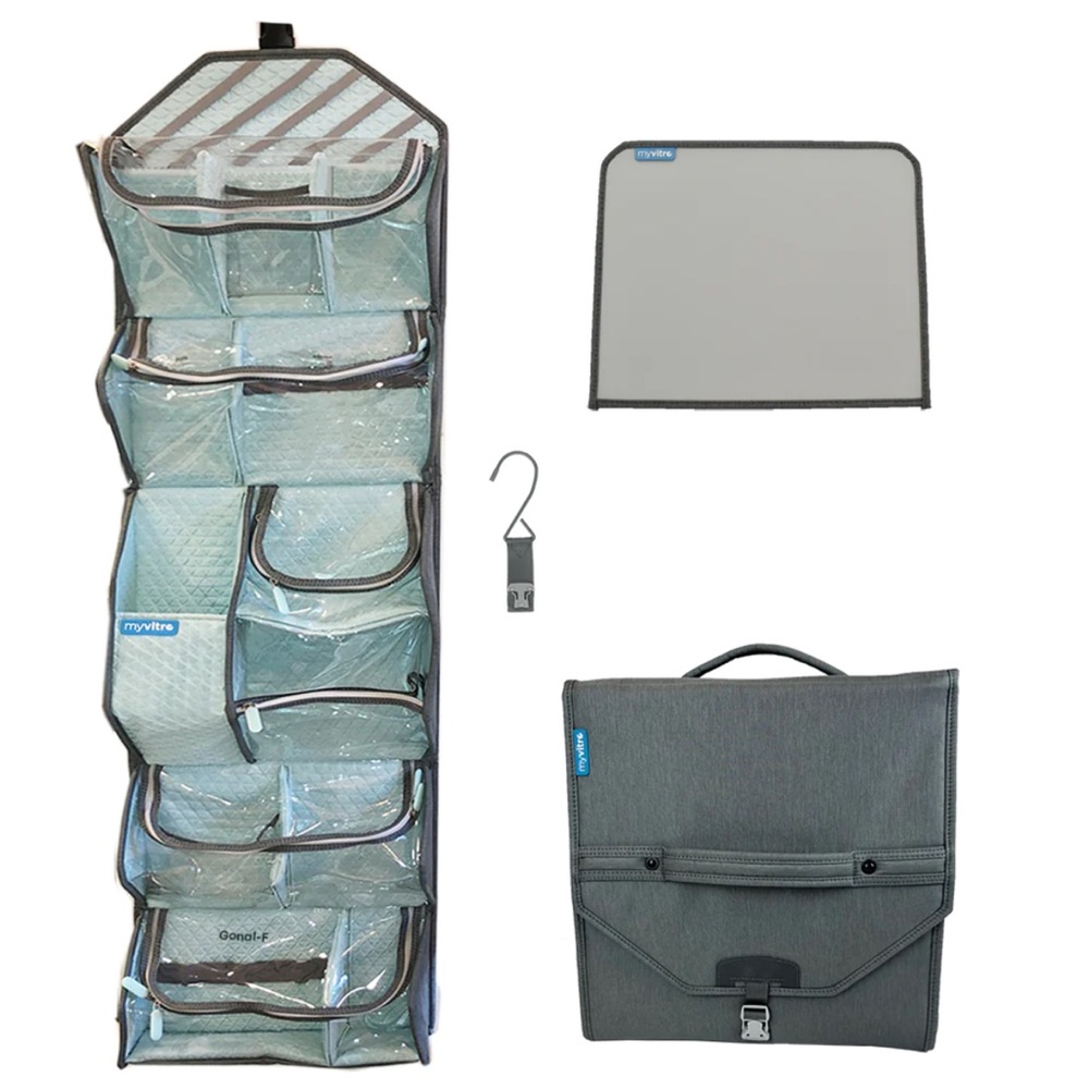 MyVitro Deluxe IVF Organizer, Slim fridge box, & Shot station